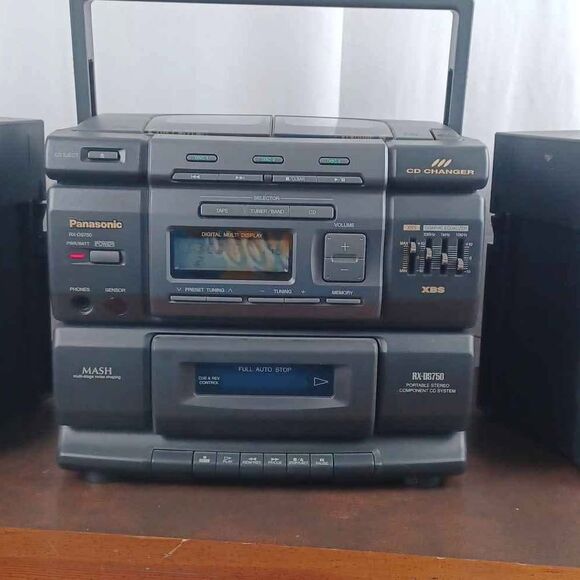 1990's Panasonic Boombox CD, Cassette Radio in Excellent Condition! - Picture 7 of 10